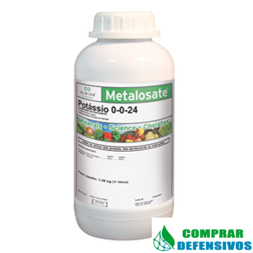 Fertilizante Foliar Metalosate Potássio - 1 Litro